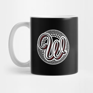 Letter W Mug